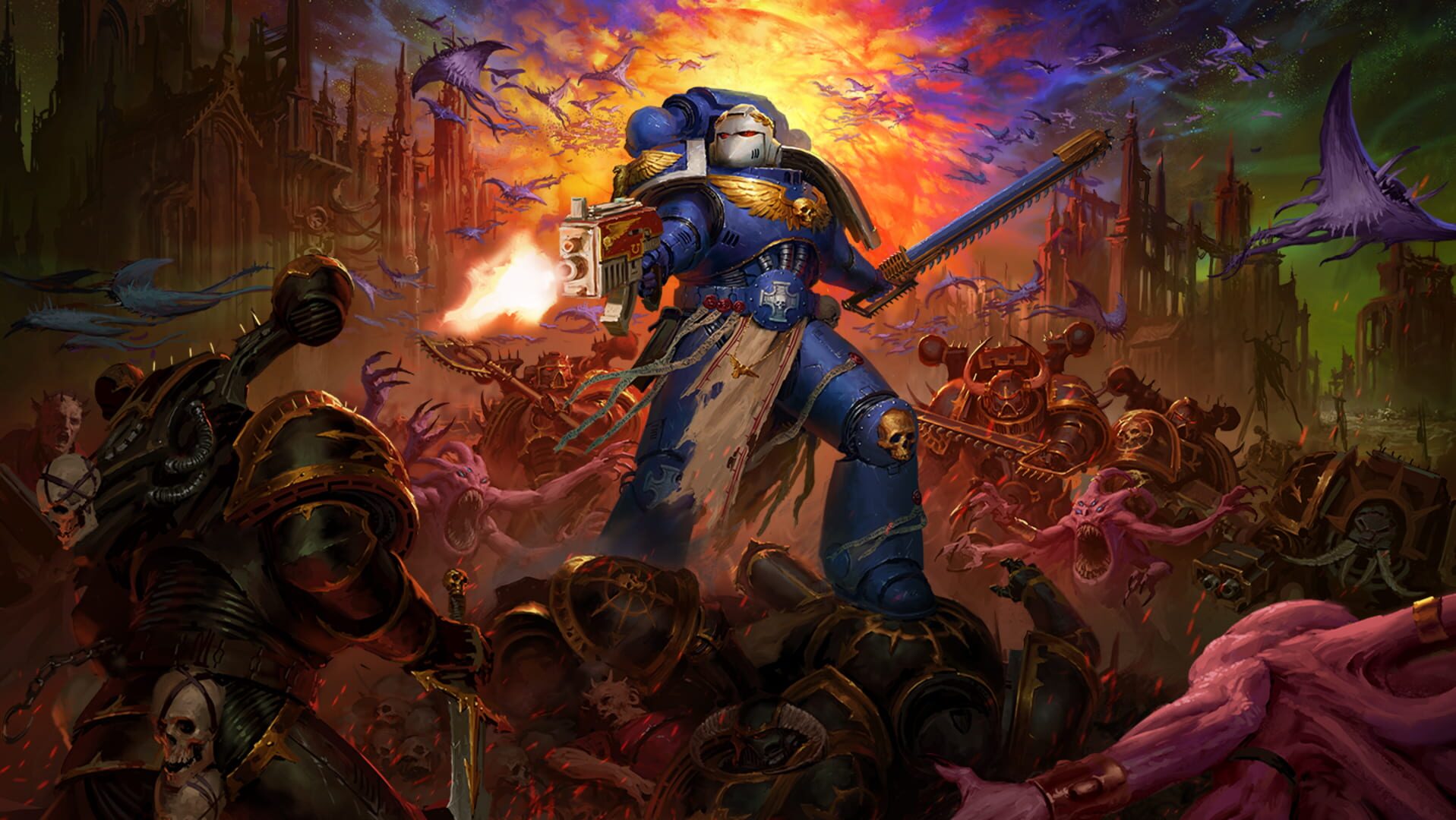 Illustration de Warhammer 40,000: Boltgun - Forges of Corruption