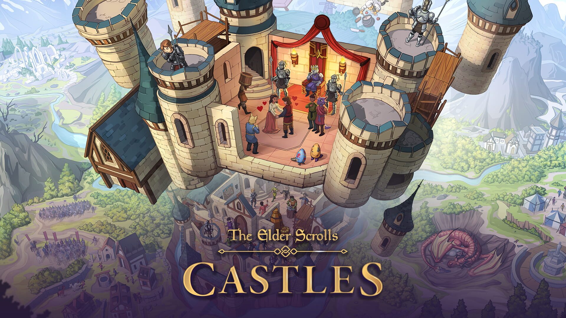 Illustration de The Elder Scrolls: Castles