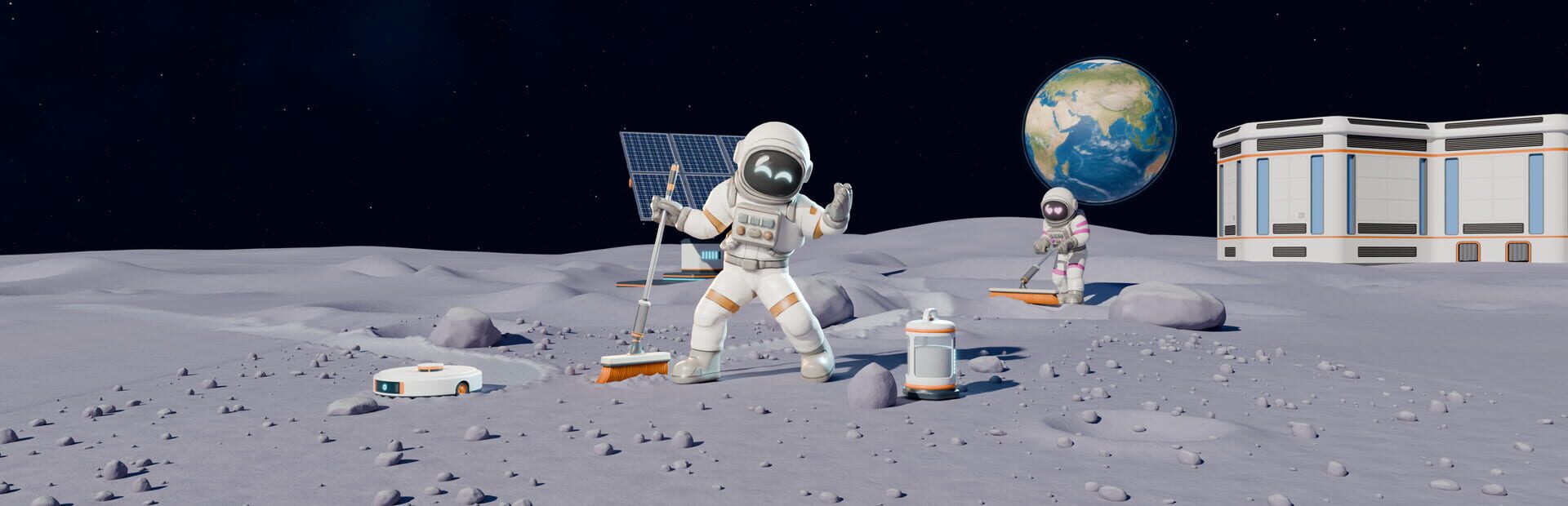 Illustration de Moon Sweepers