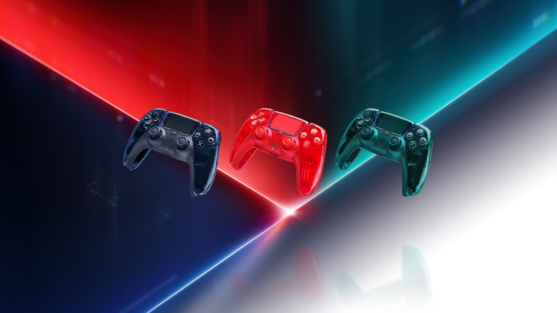 First look inside the Prism Collection, with three new transparent designs for PS5 accessories