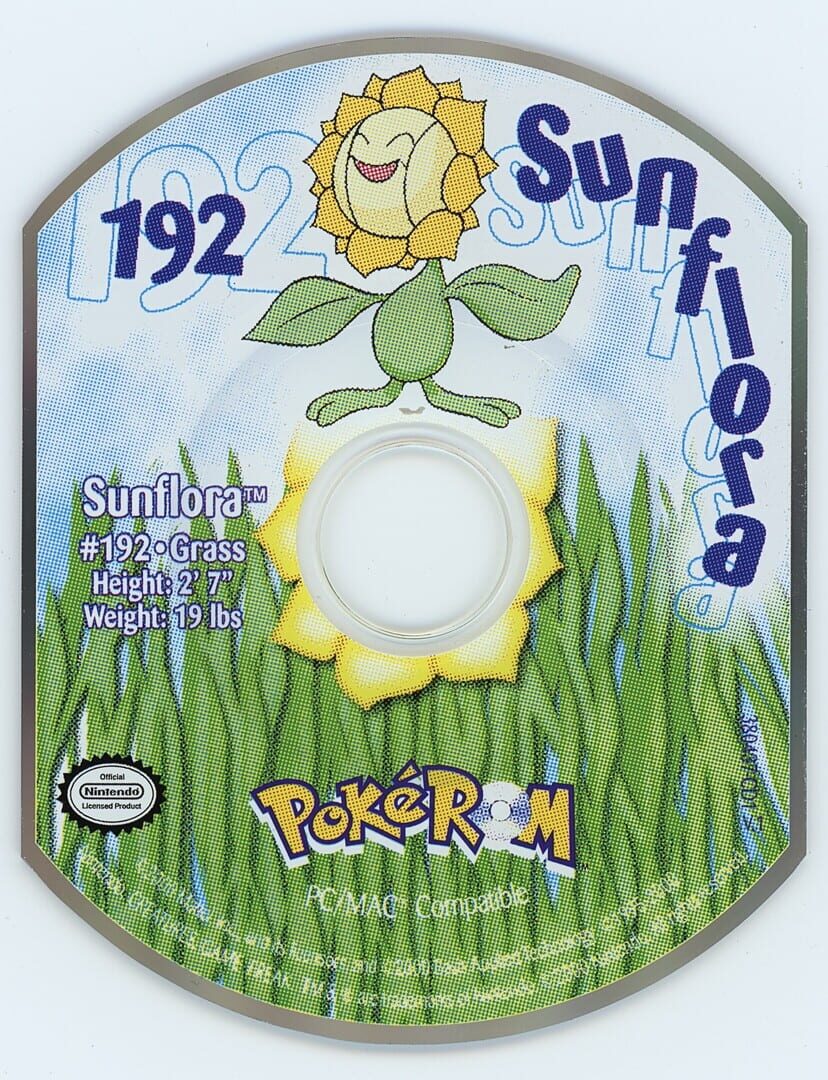 Illustration de PokéROM: Sunflora