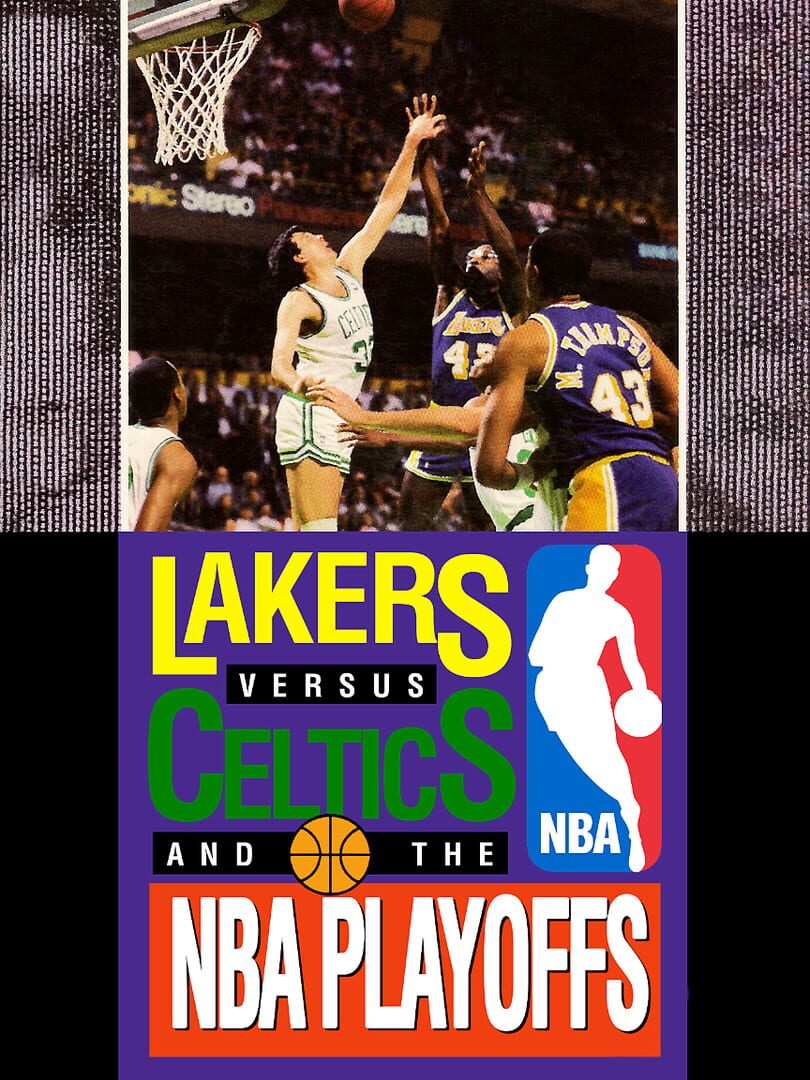 Illustration de Lakers versus Celtics and the NBA Playoffs