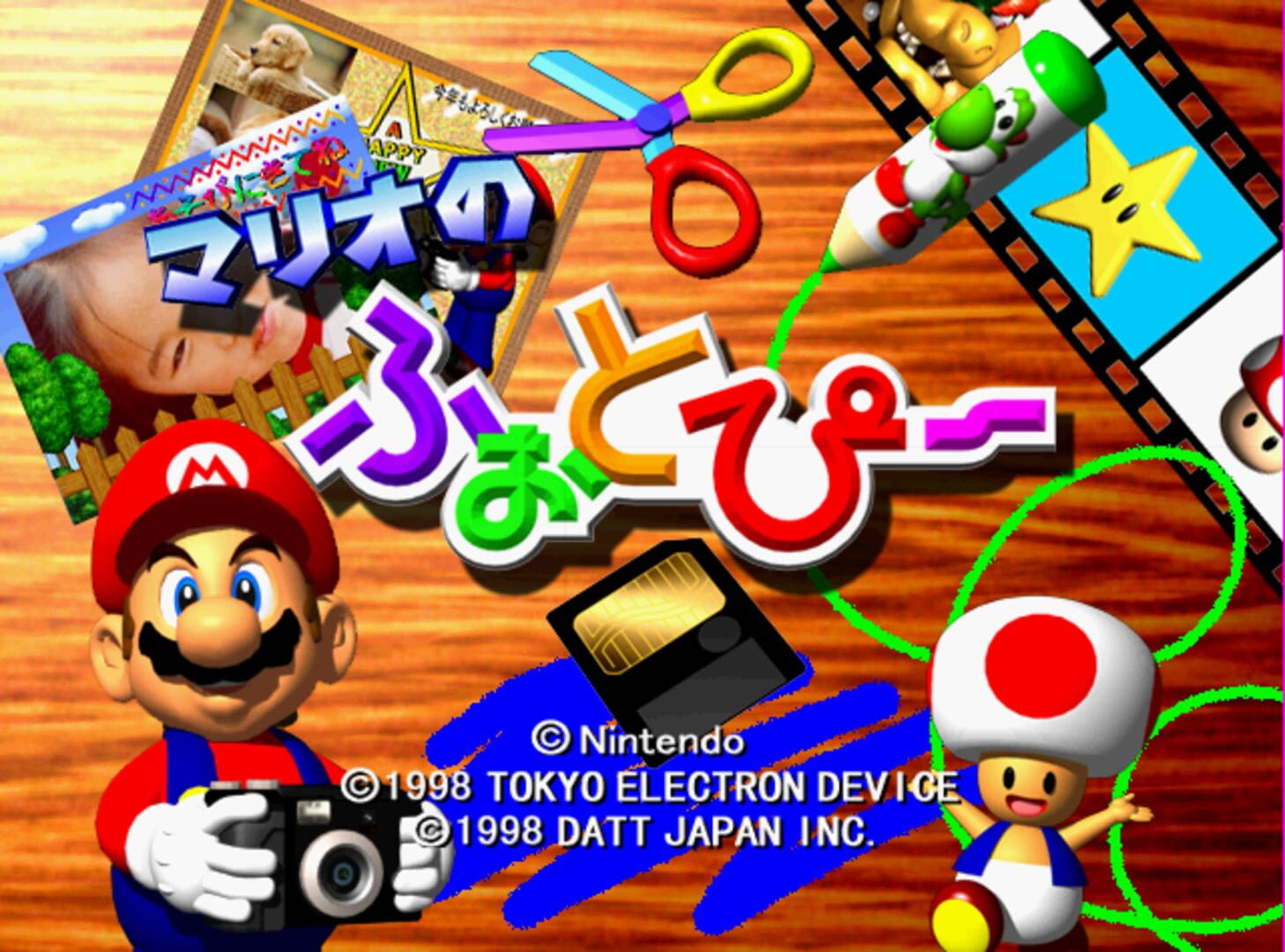 Illustration de Mario no Photopi