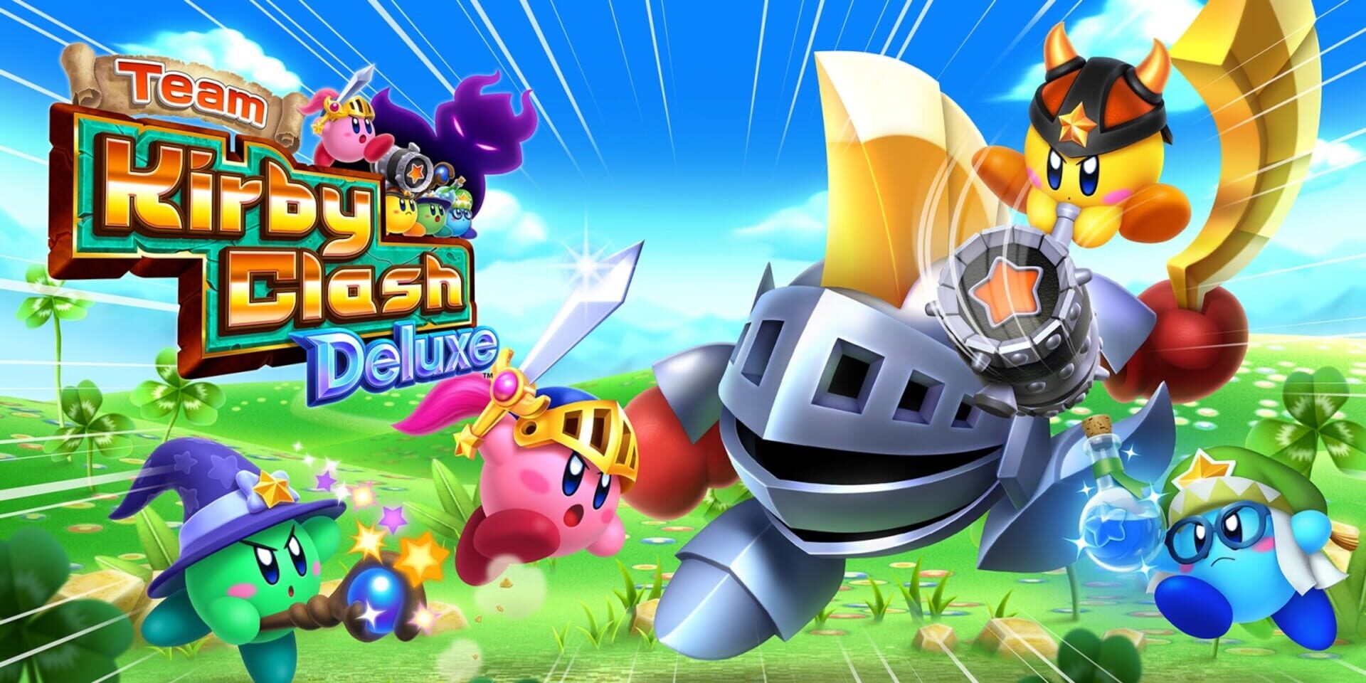 Illustration de Team Kirby Clash Deluxe