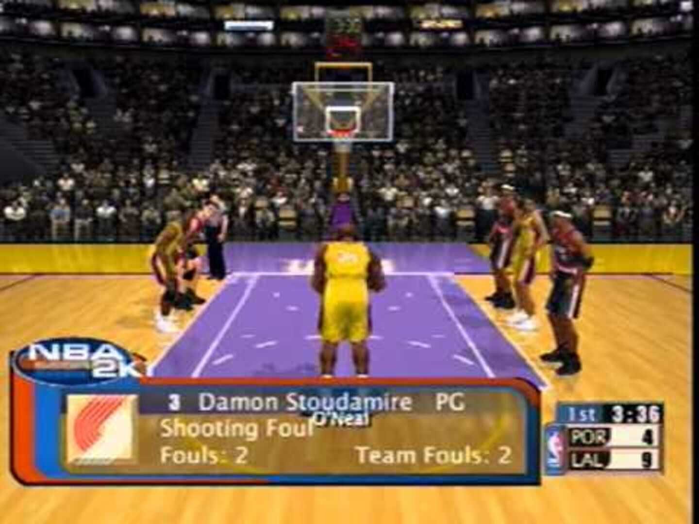 Illustration de NBA 2K1
