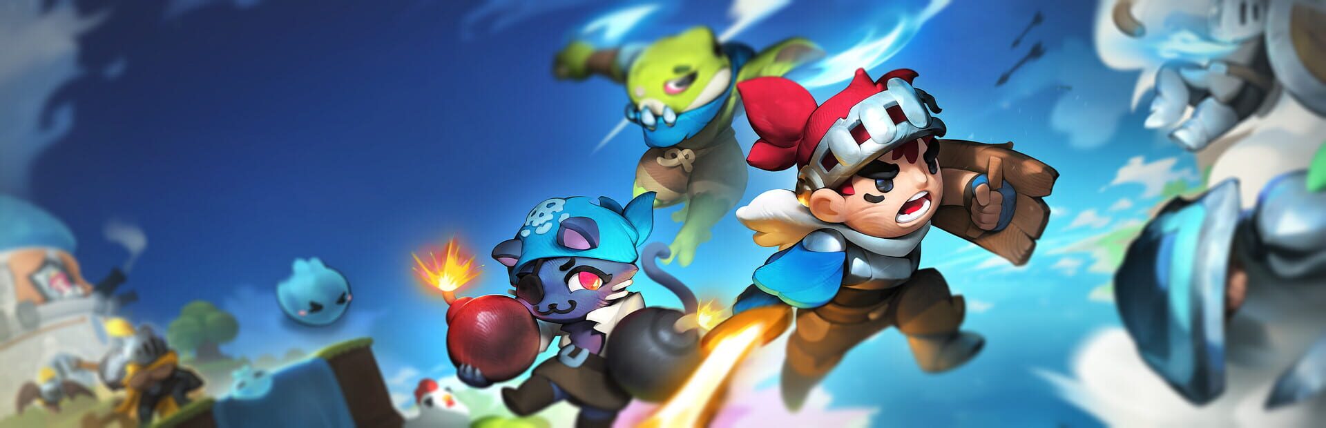 Illustration de Scramble Knights Online