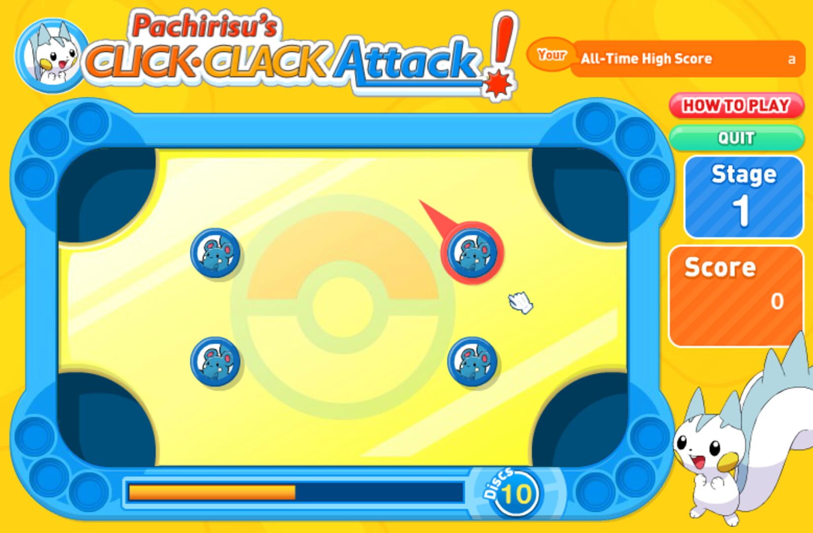 Illustration de Pachirisu's Click-Clack Attack!
