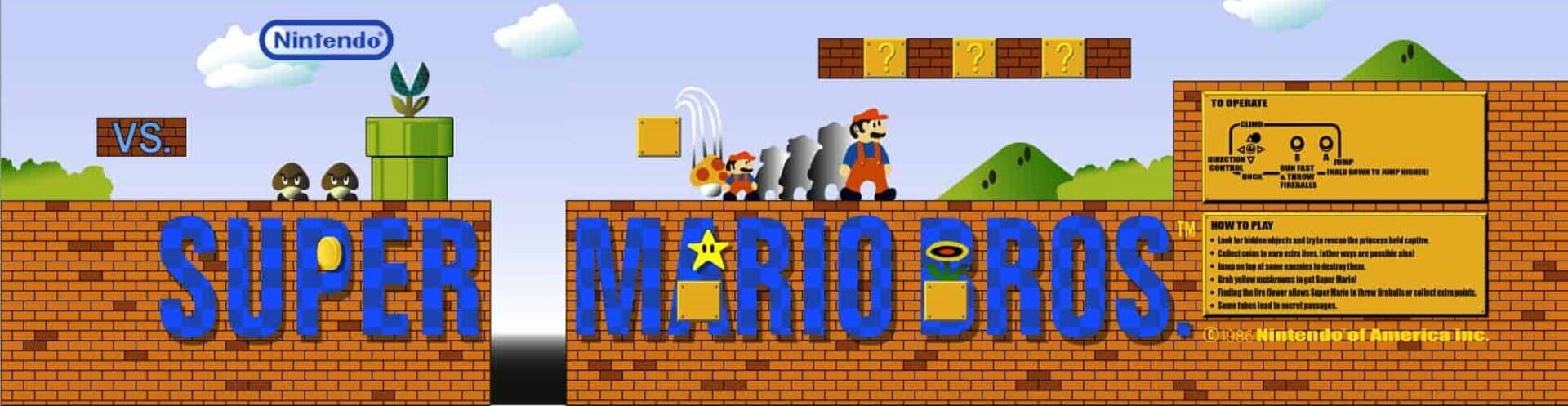 Illustration de Vs. Super Mario Bros.