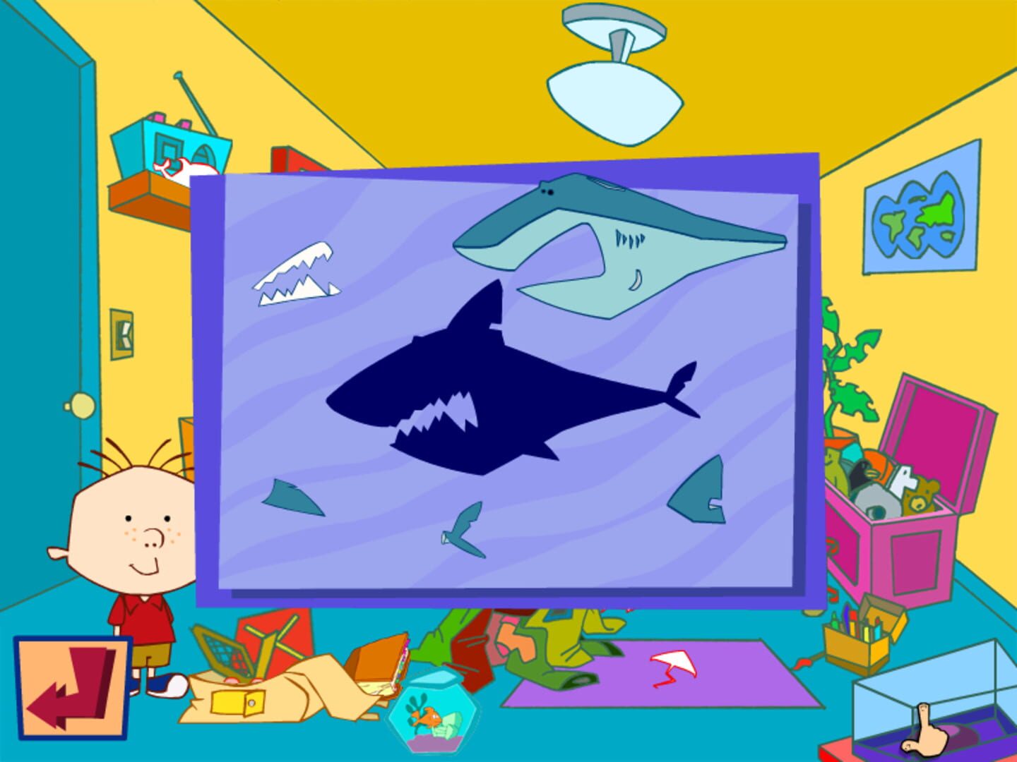 Illustration de Stanley: Wild for Sharks!