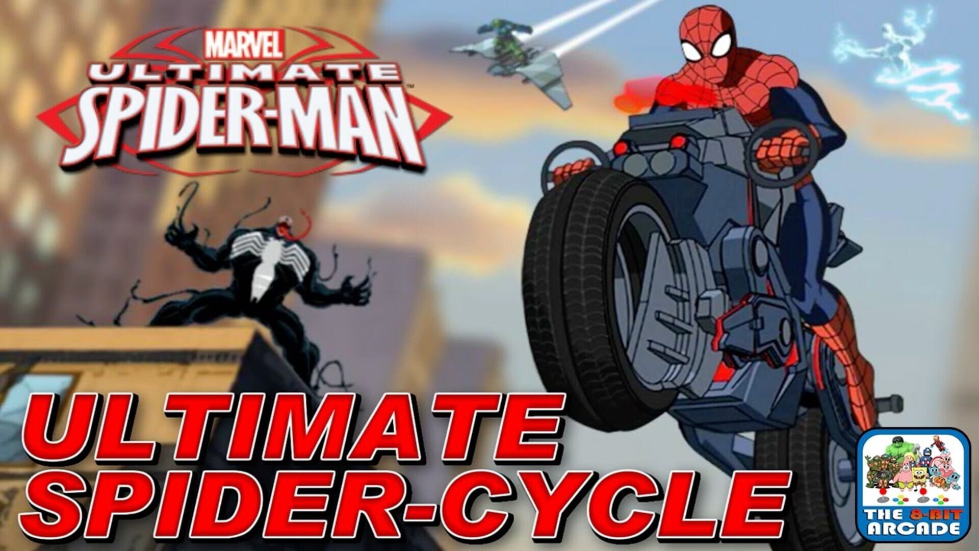 Illustration de Ultimate Spider-Man: Ultimate Spider-Cycle