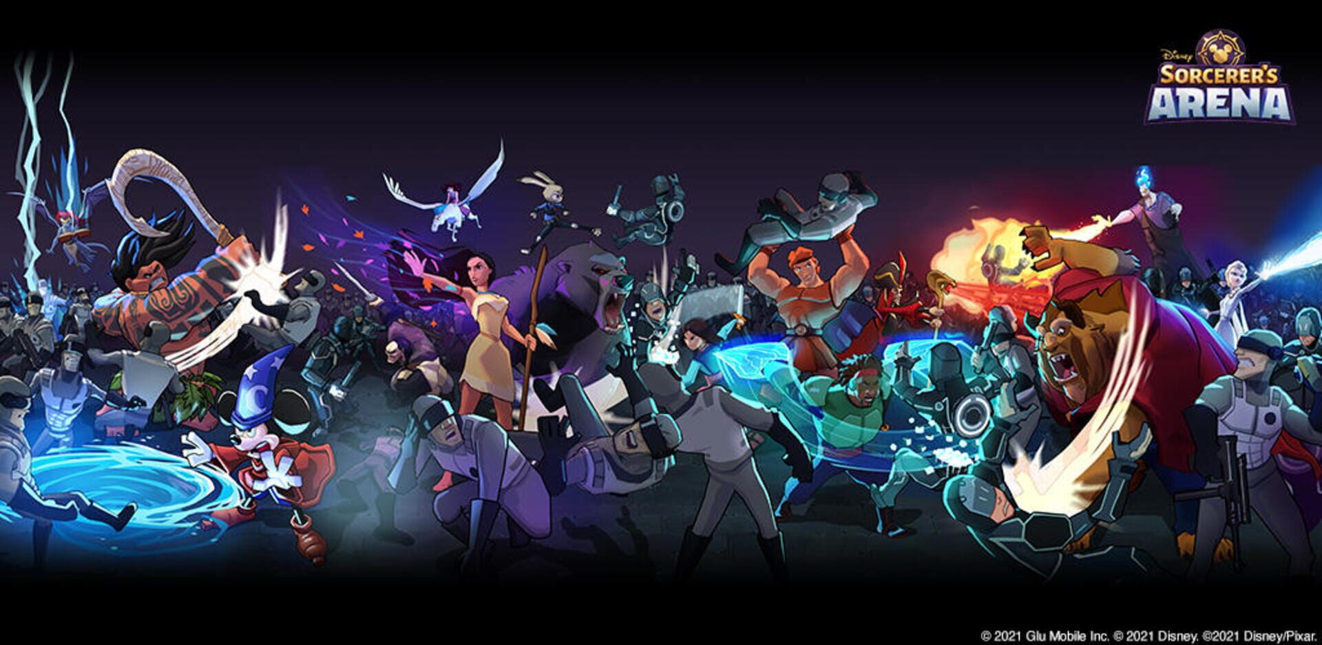 Illustration de Disney Sorcerer's Arena