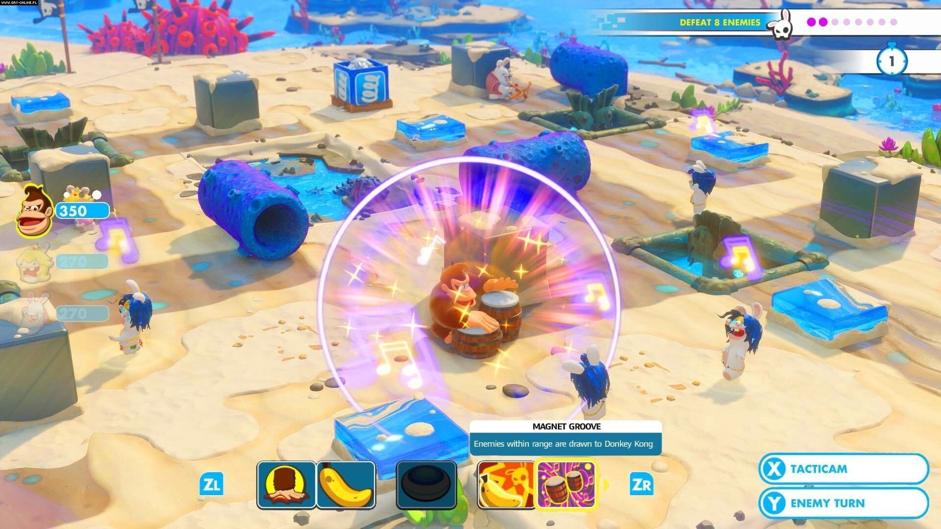 Illustration de Mario + Rabbids Kingdom Battle: Donkey Kong Adventure