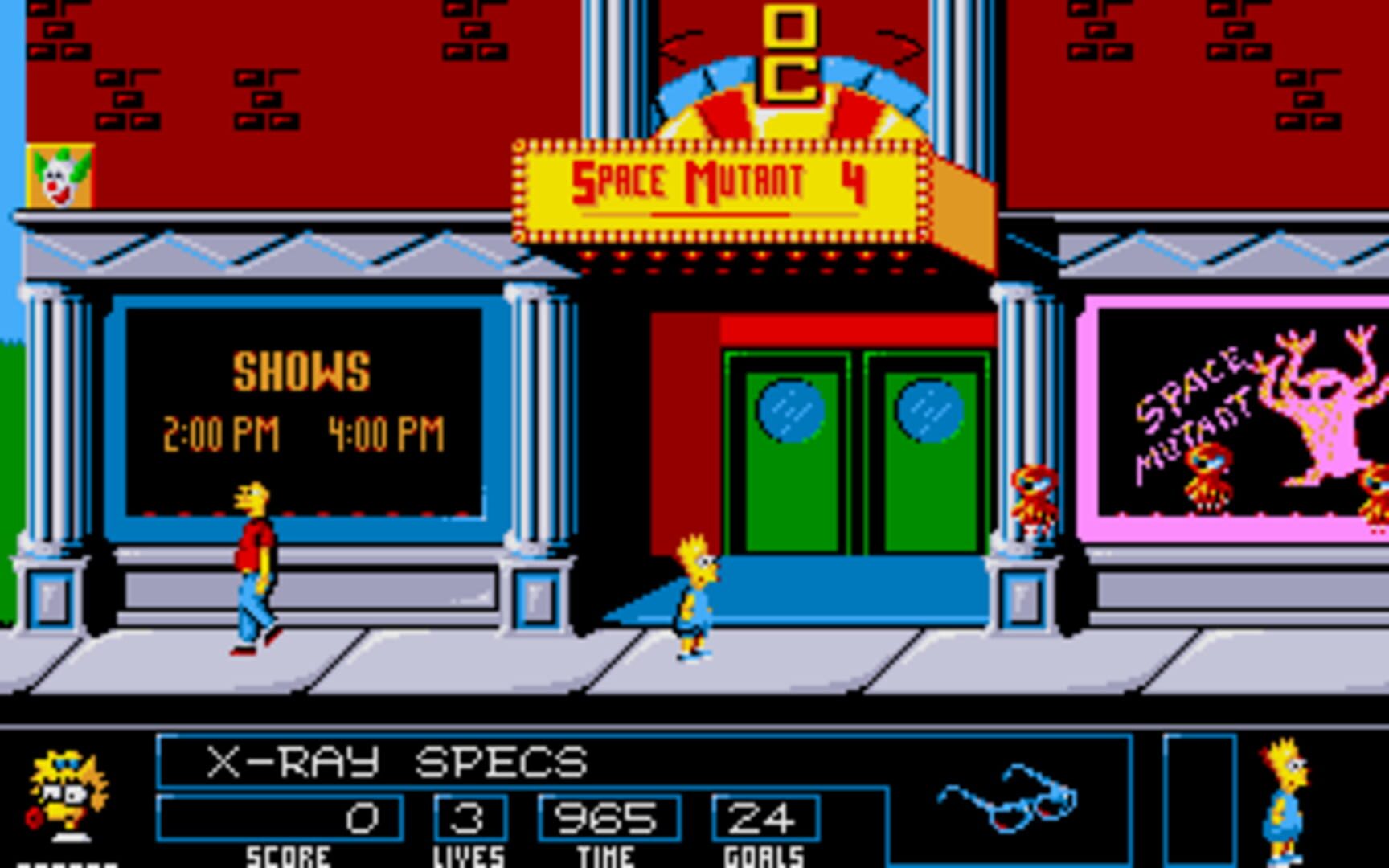 Illustration de The Simpsons: Bart vs. The Space Mutants