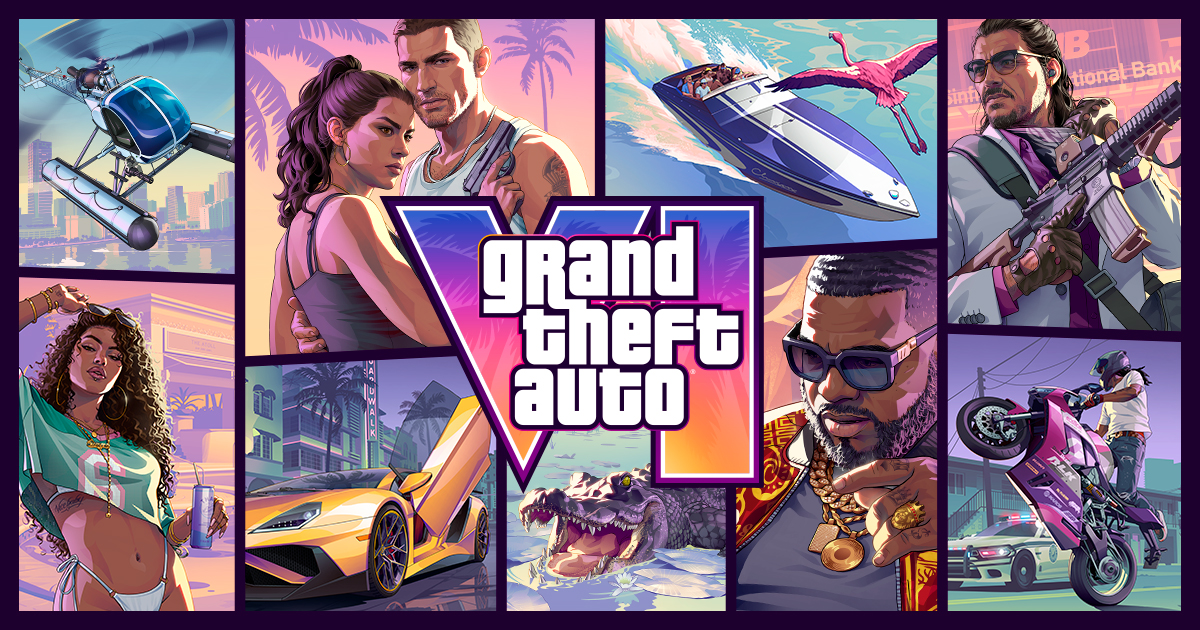 Visuel officiel de Grand Theft Auto VI