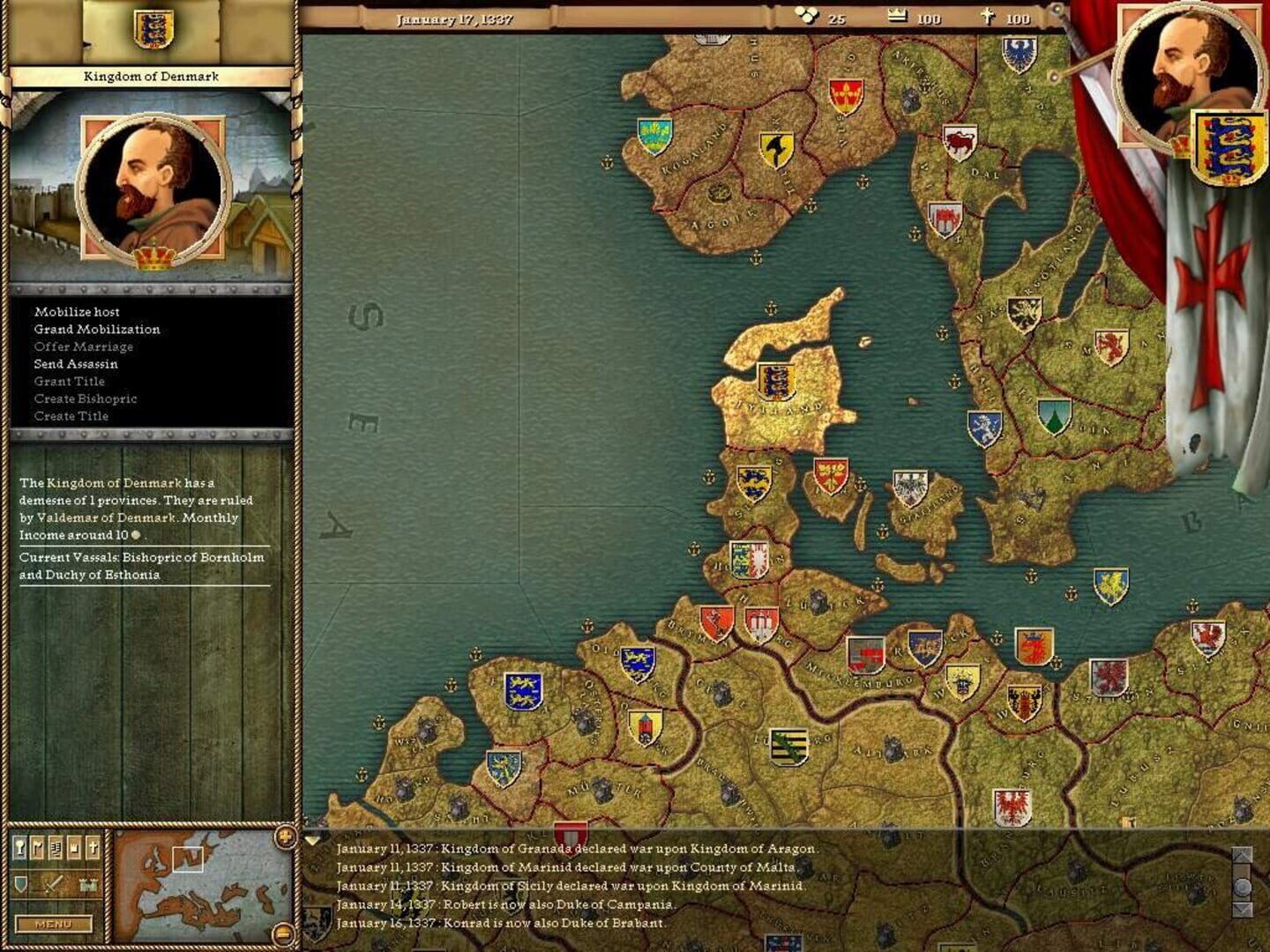 Illustration de Crusader Kings