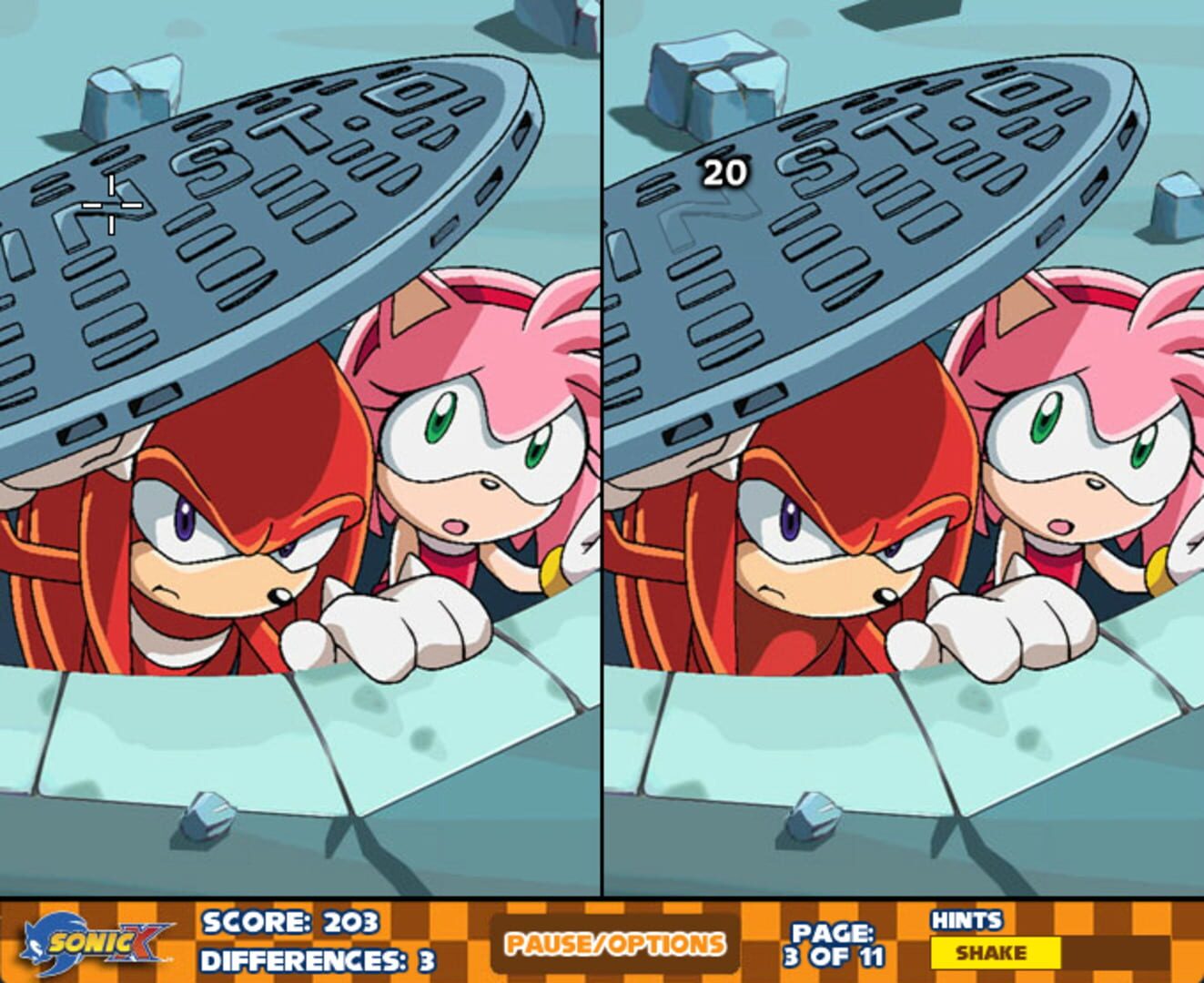 Illustration de Sonic X: Speed Spotter 2