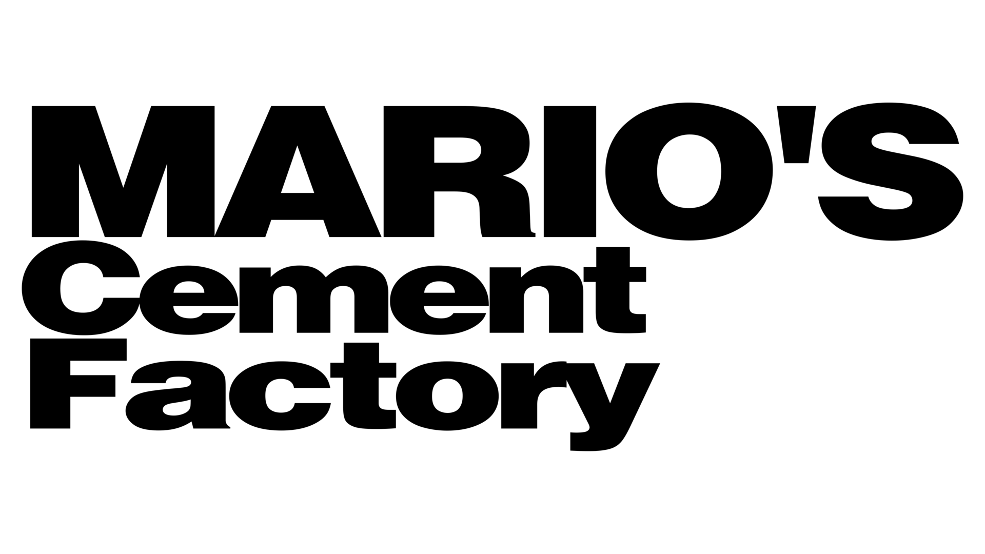 Logo de Mario's Cement Factory