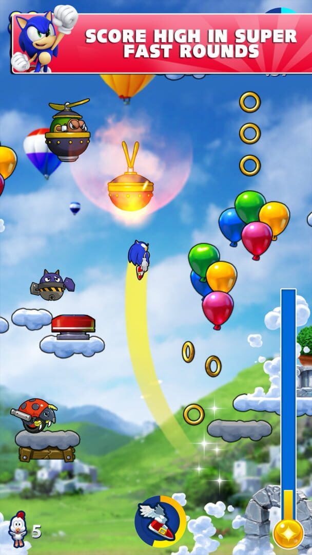 Illustration de Sonic Jump Fever