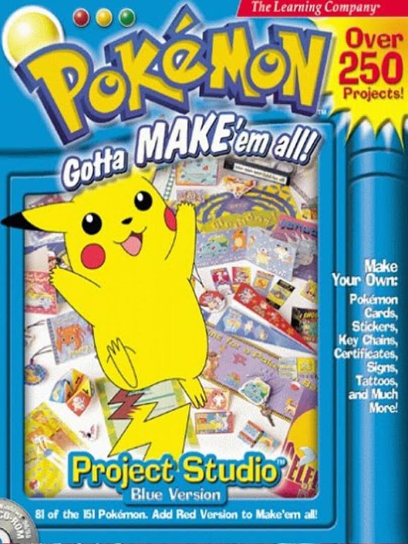 Illustration de Pokémon Project Studio: Blue Version