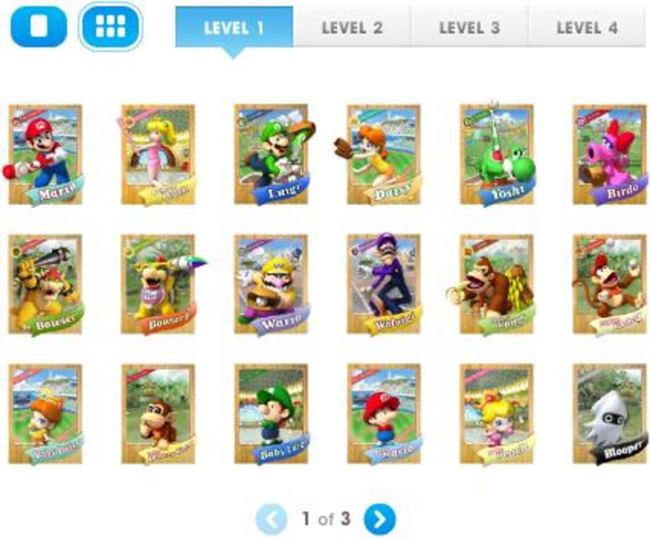 Illustration de Mario Super Sluggers Cards