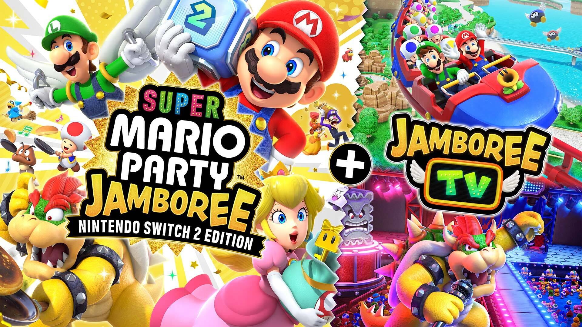Illustration de Super Mario Party Jamboree: Nintendo Switch 2 Edition + Jamboree TV