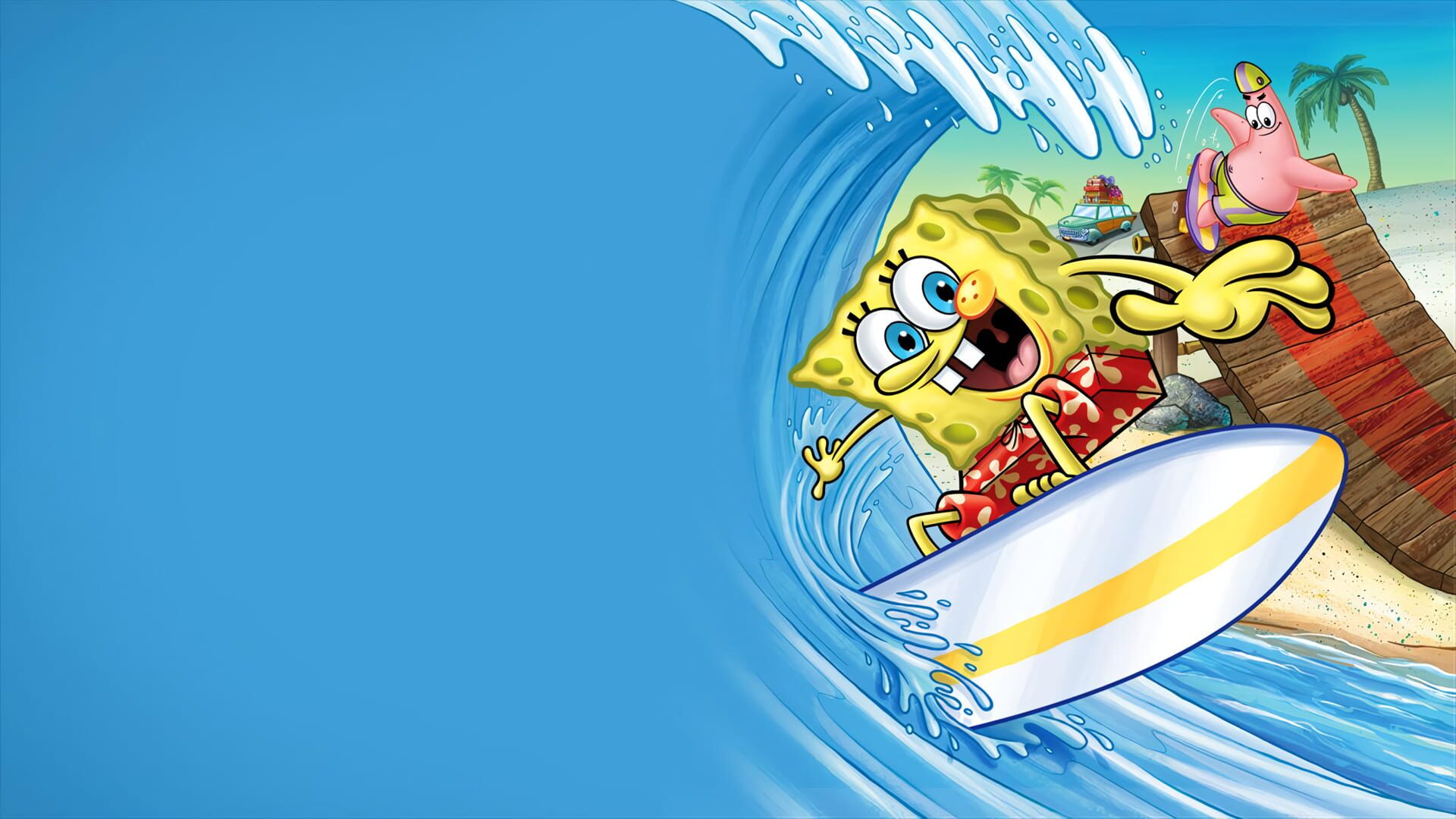 Illustration de SpongeBob's Surf & Skate Roadtrip