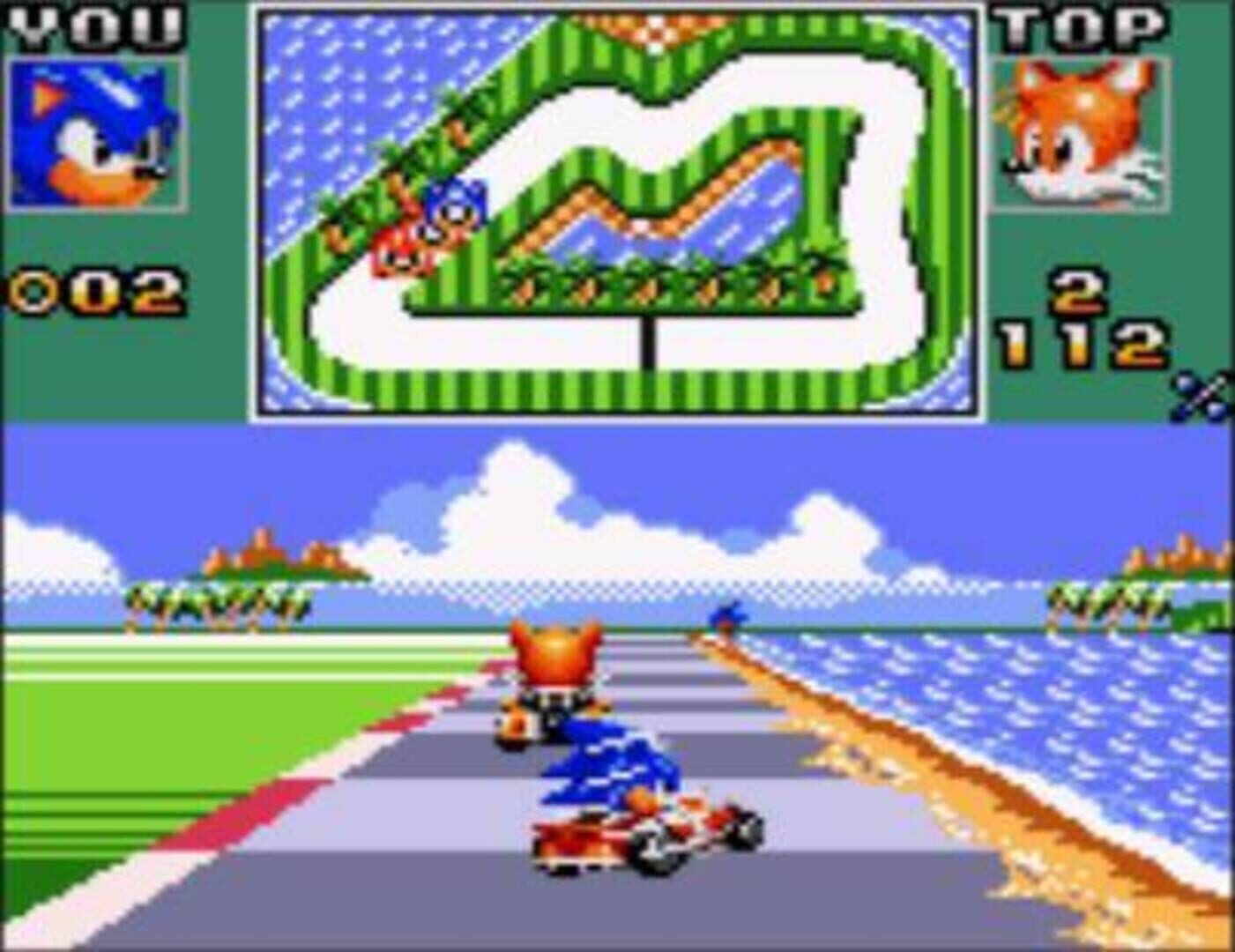 Illustration de Sonic Drift