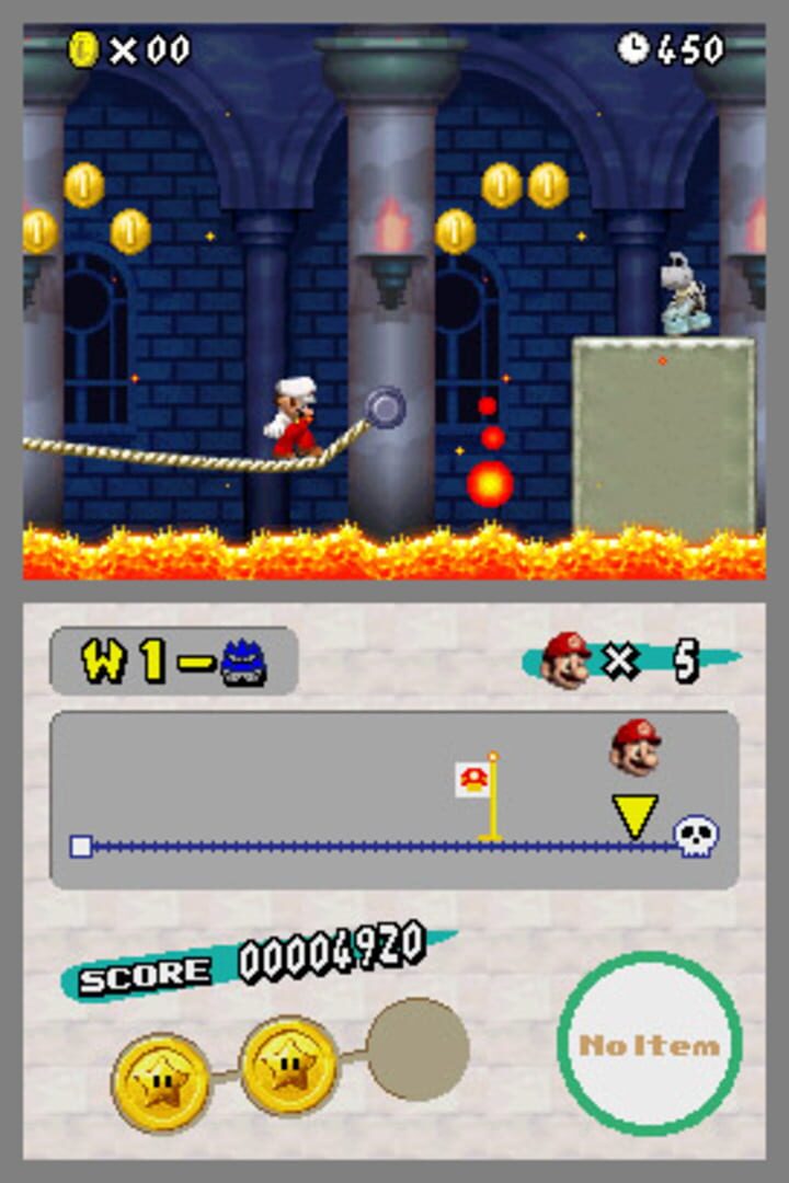 Illustration de New Super Mario Bros.