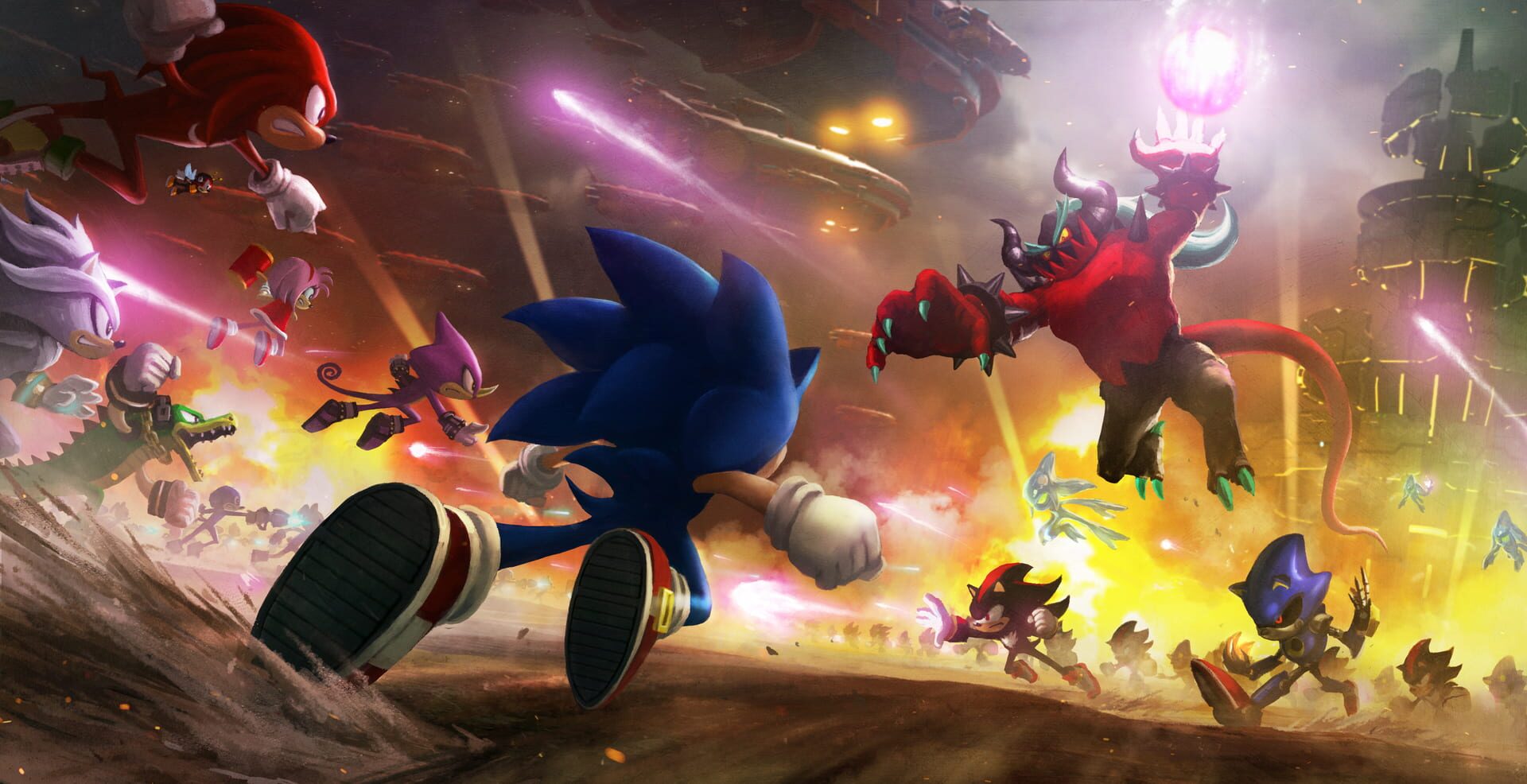 Illustration de Sonic Forces