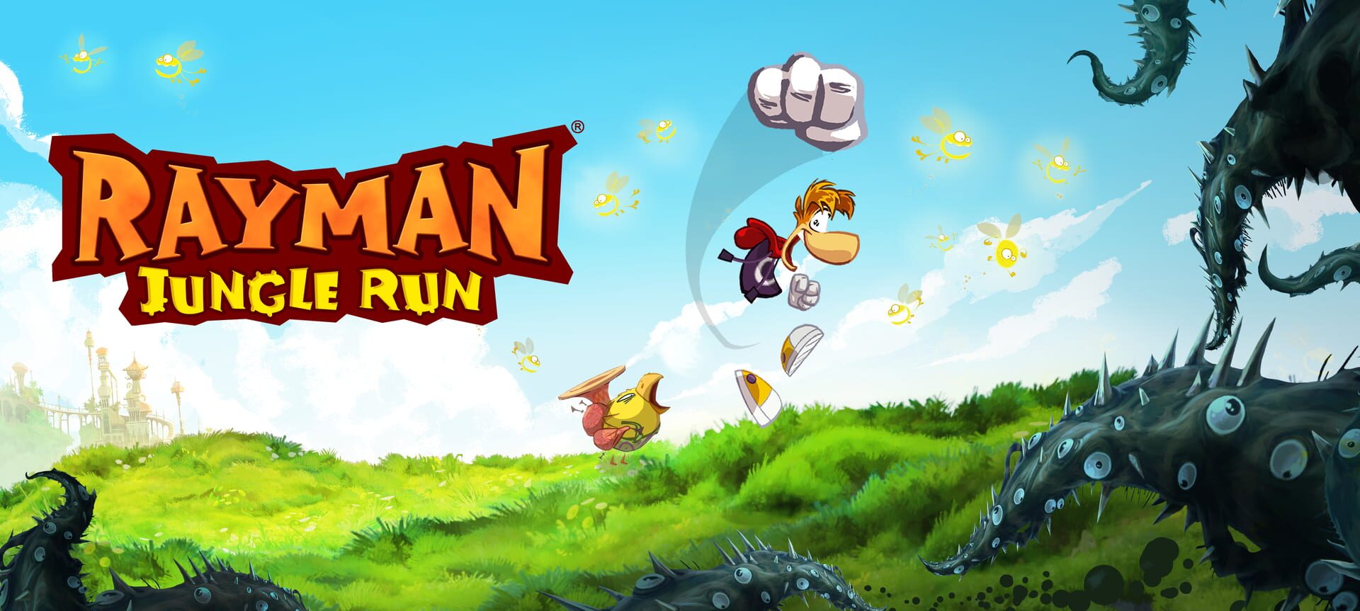 Illustration de Rayman Jungle Run