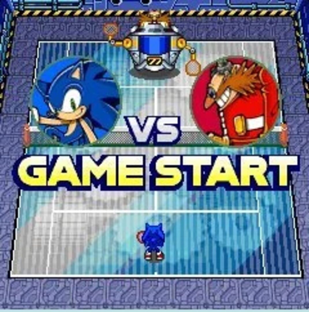 Illustration de Sonic Tennis DX