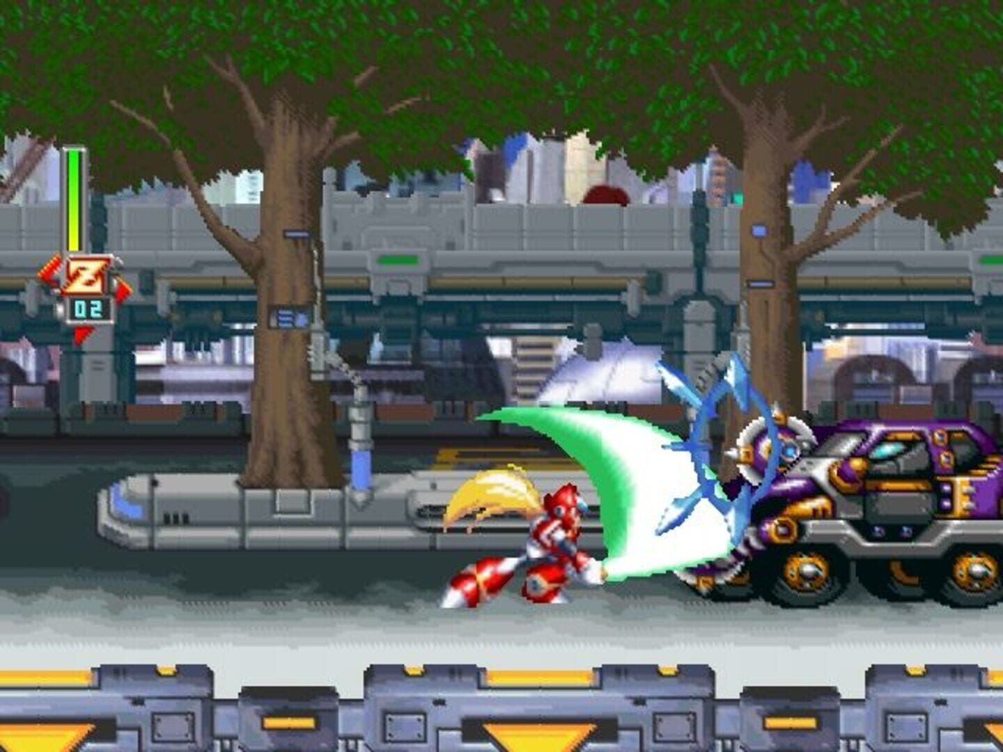 Illustration de Mega Man X5