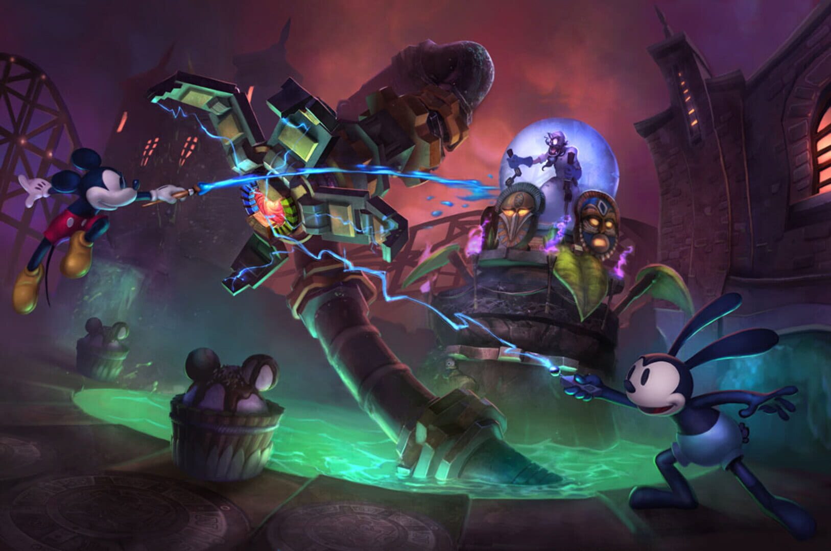 Illustration de Epic Mickey 2: The Power of Two