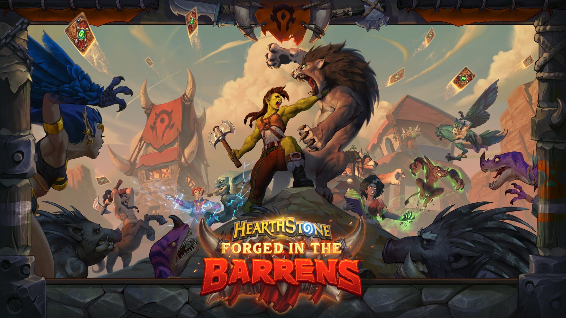 Illustration de Hearthstone: Forged in the Barrens