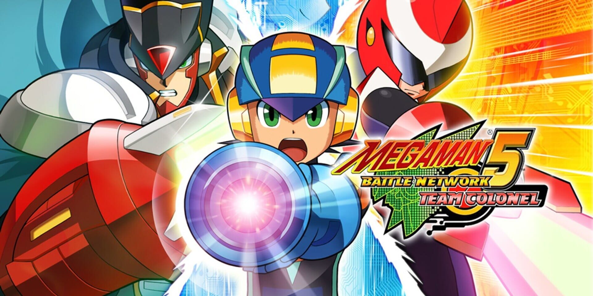 Illustration de Mega Man Battle Network 5: Team Colonel