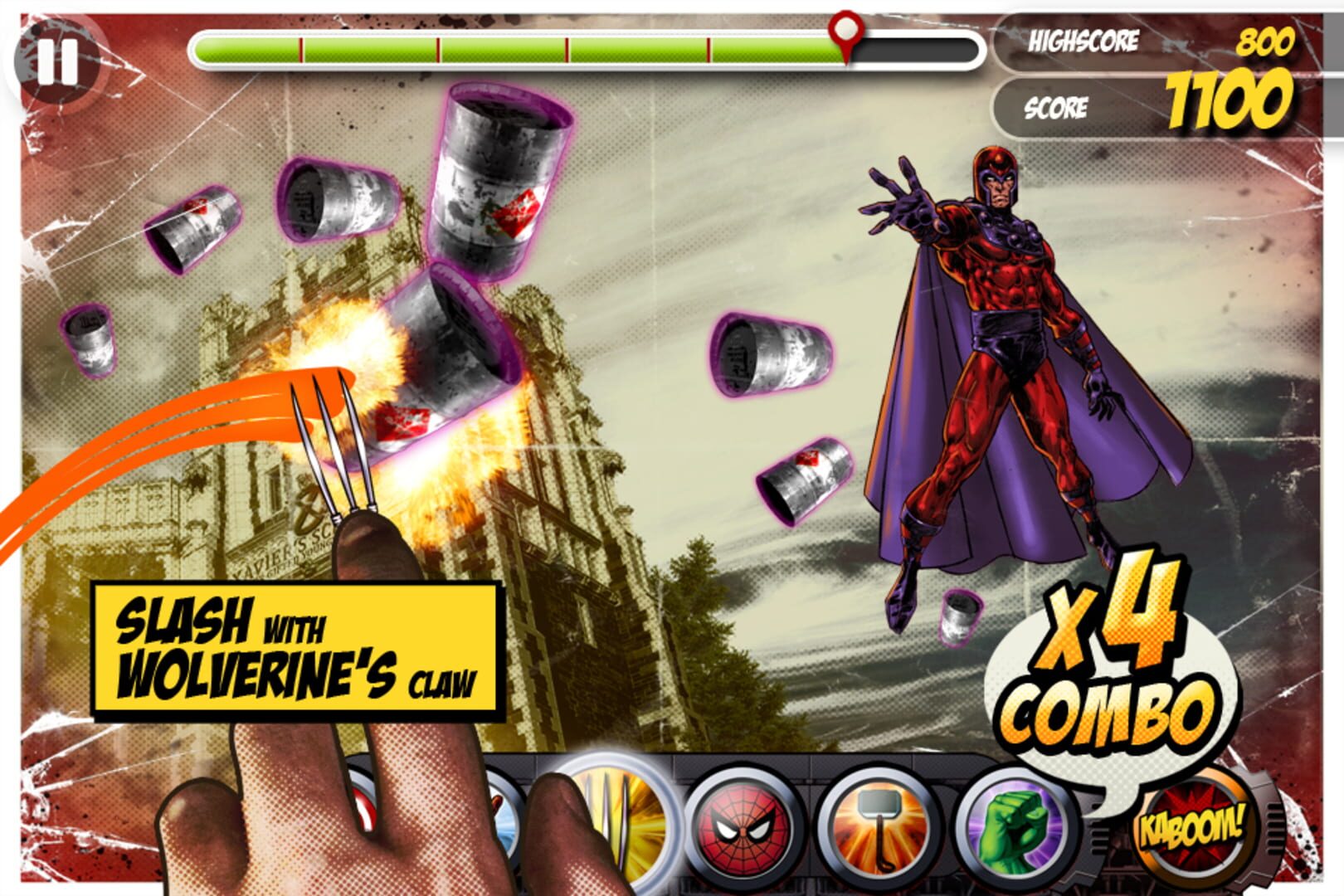 Illustration de Marvel Kapow!