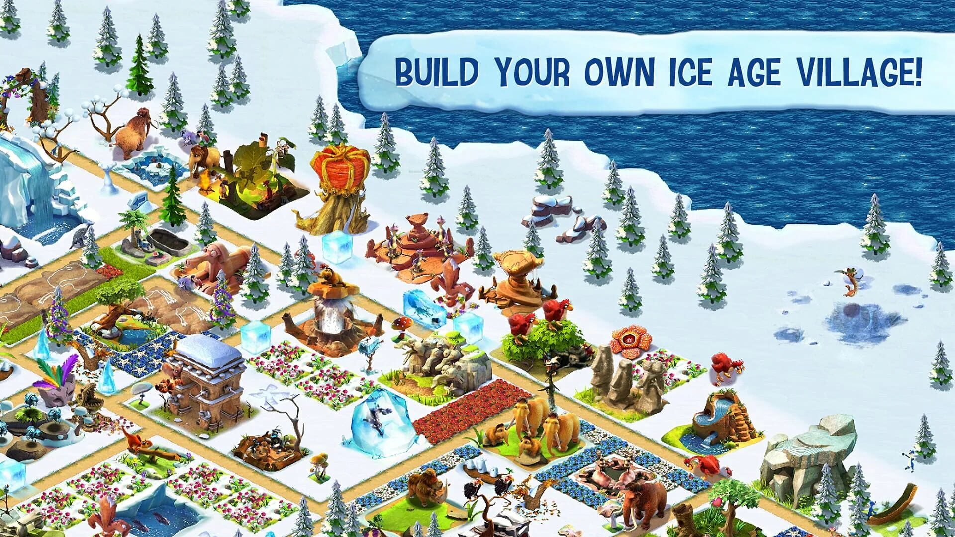 Illustration de Ice Age Village