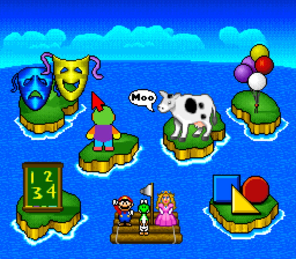 Illustration de Mario's Early Years! Preschool Fun