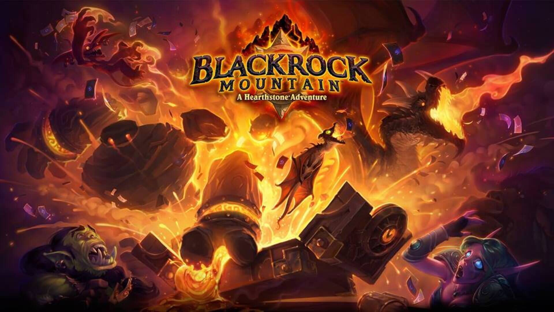 Illustration de Hearthstone: Blackrock Mountain