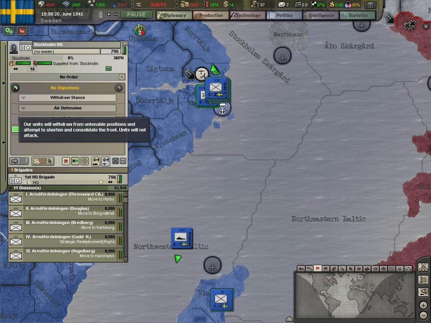 Illustration de Hearts of Iron III: Semper Fi