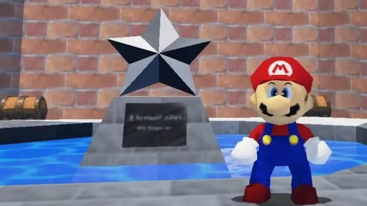 Mario 64 : les gamers ont échoué pendant 30 ans, mais l'IA vient de réussir à déchiffrer la plaque floue présente dans le château