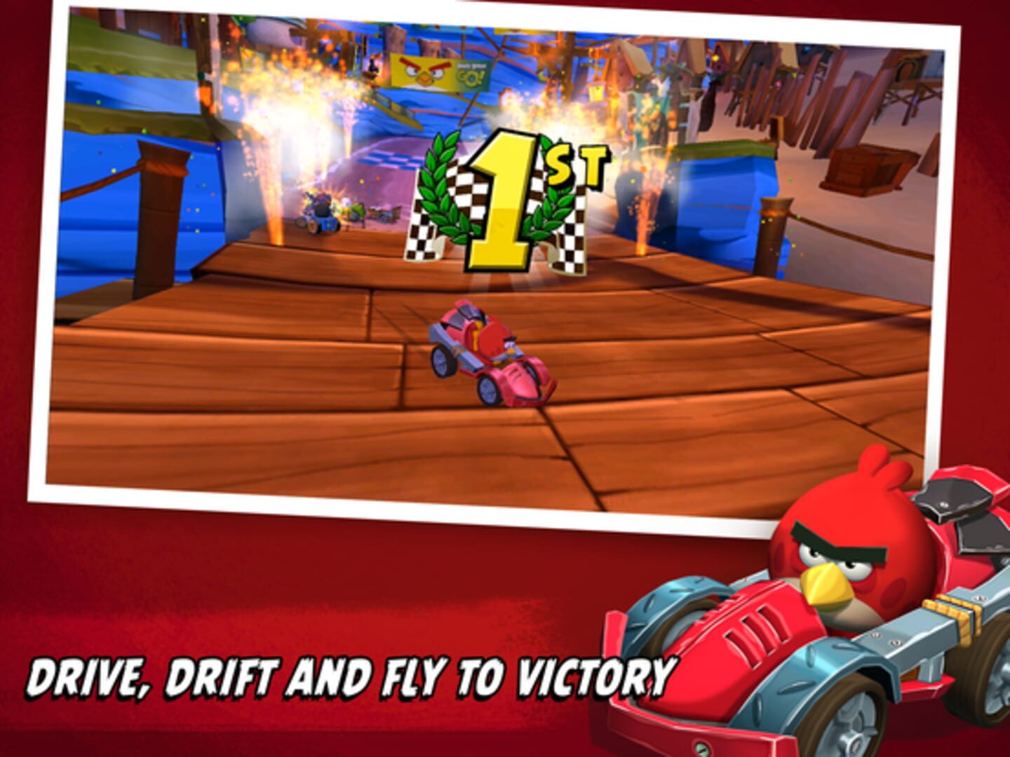 Illustration de Angry Birds Go!