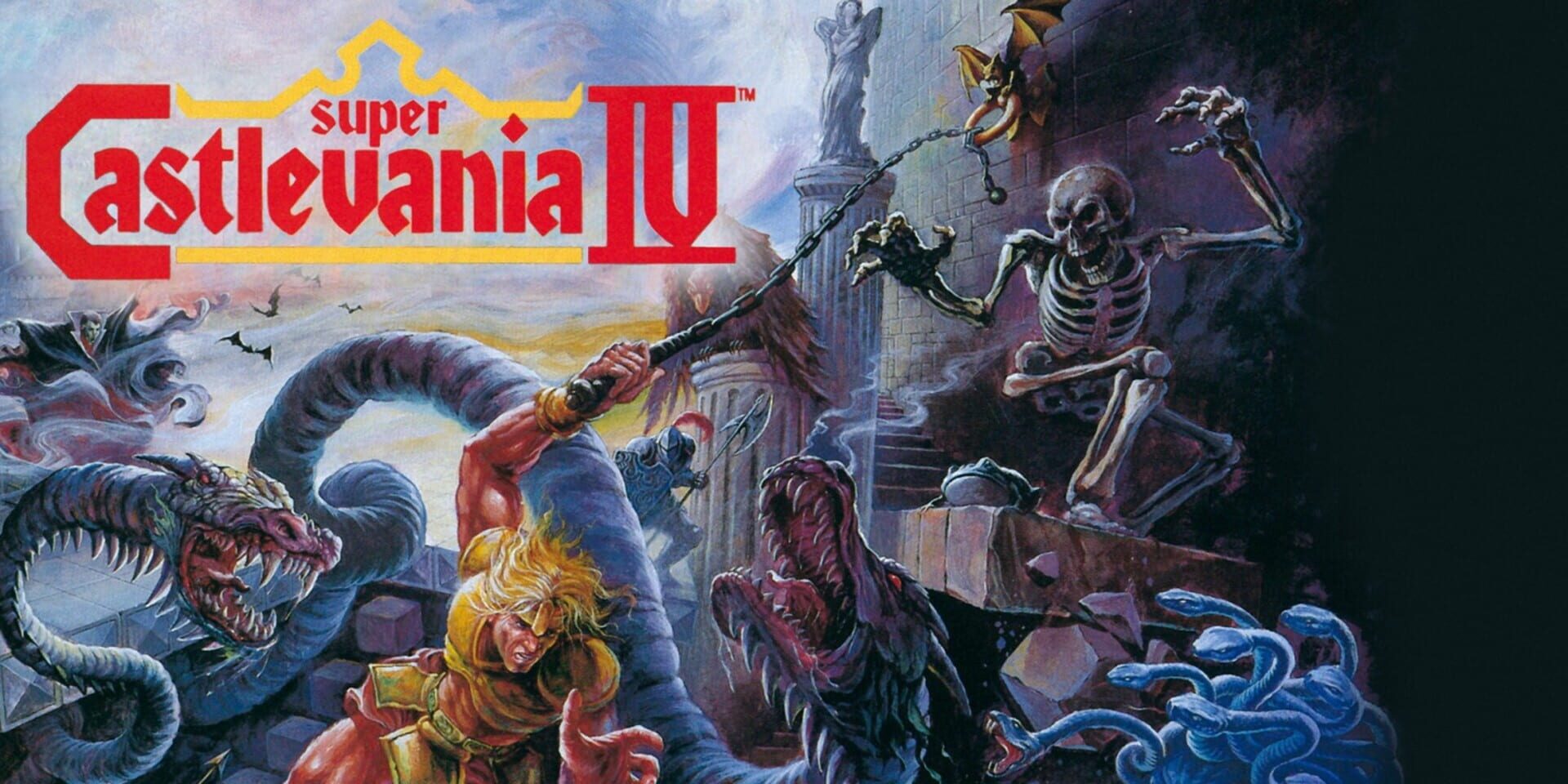 Illustration de Super Castlevania IV