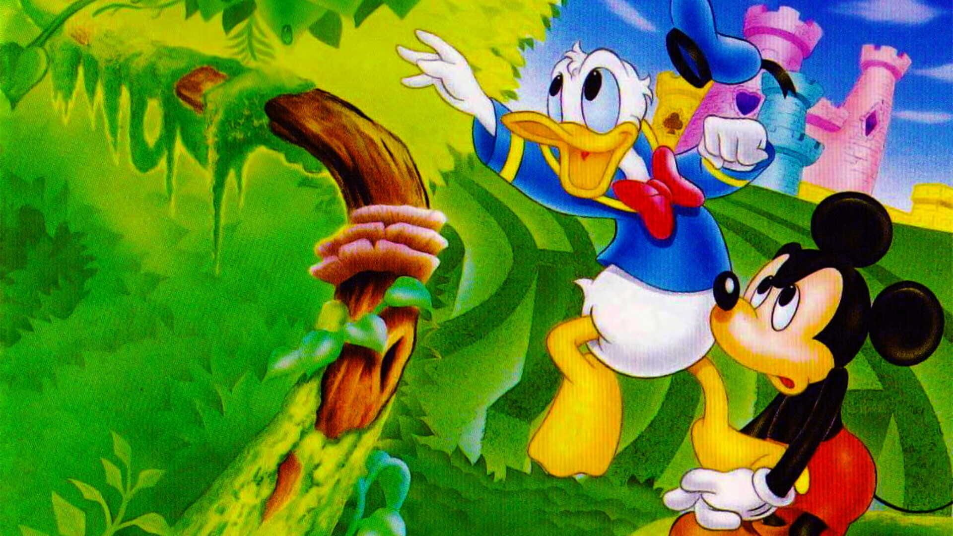 Illustration de World of Illusion Starring Mickey Mouse and Donald Duck