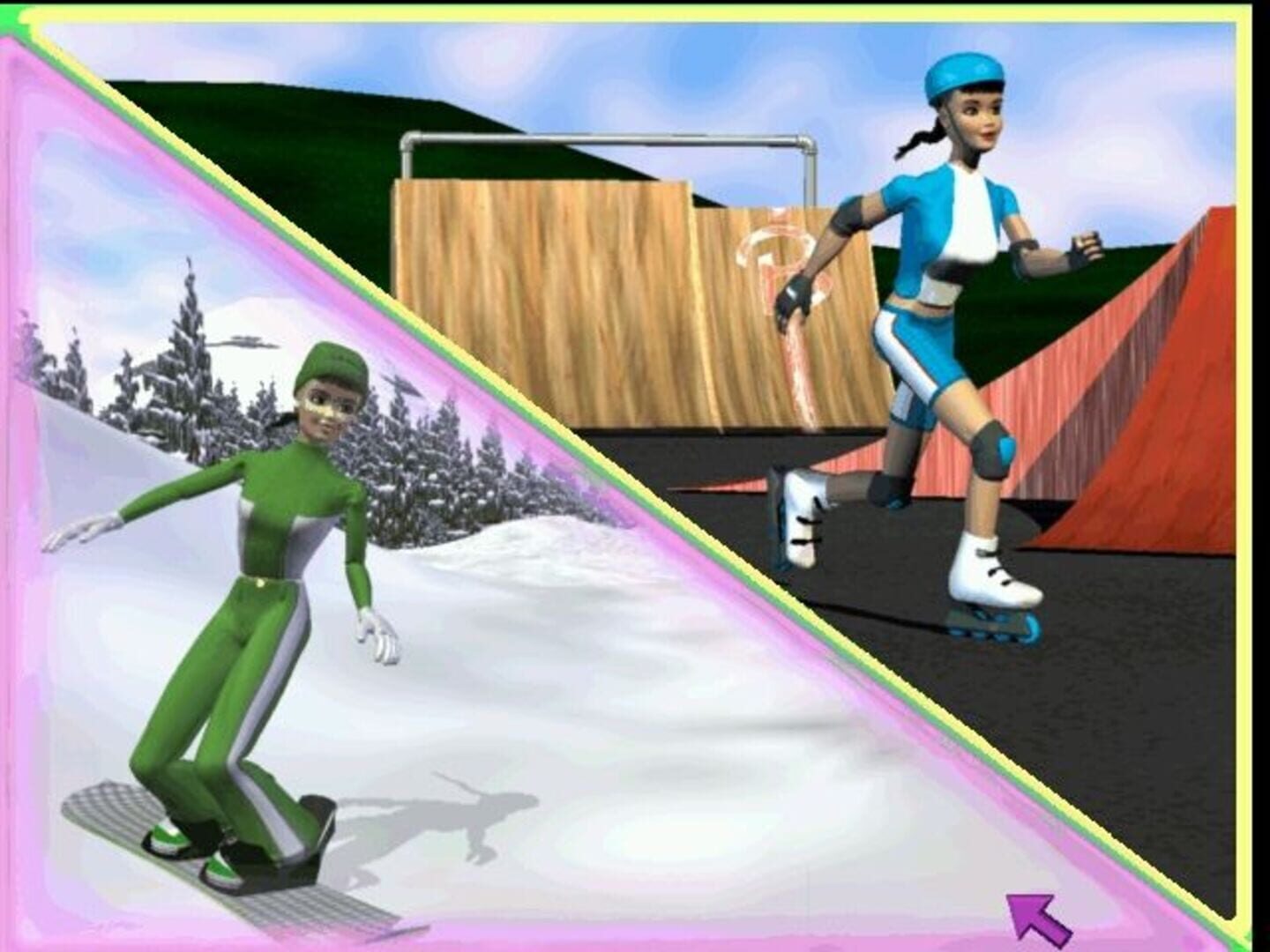 Illustration de Barbie Super Sports