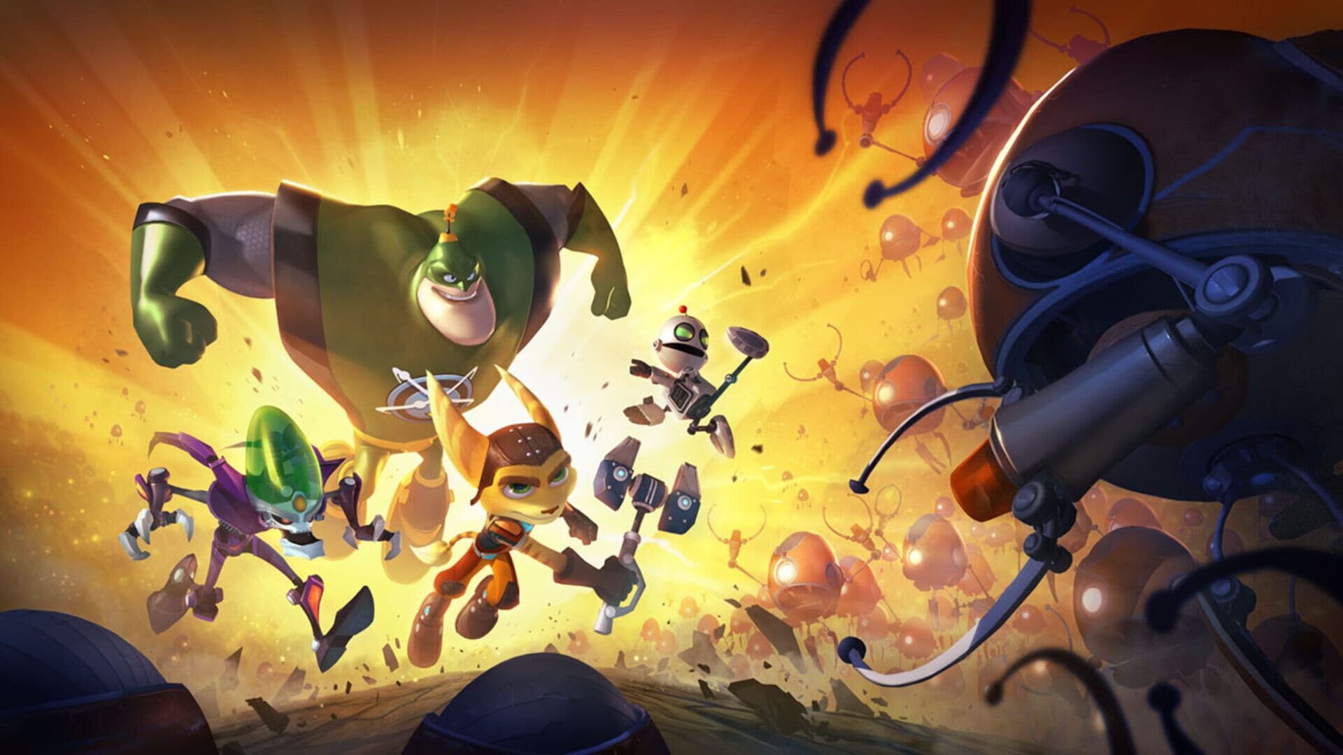 Illustration de Ratchet & Clank: All 4 One