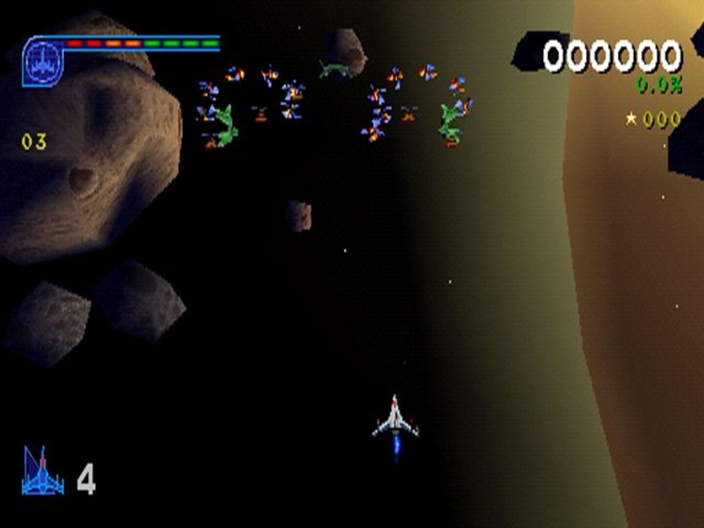 Illustration de Galaga: Destination Earth