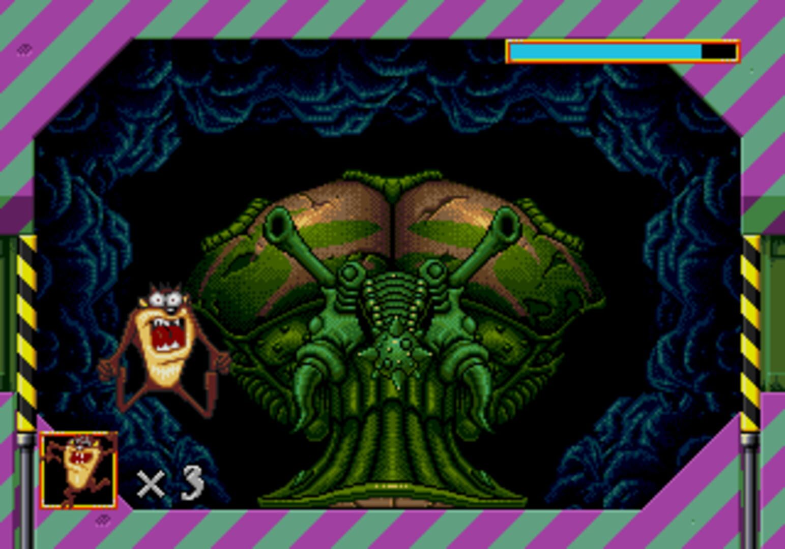 Illustration de Taz in Escape From Mars