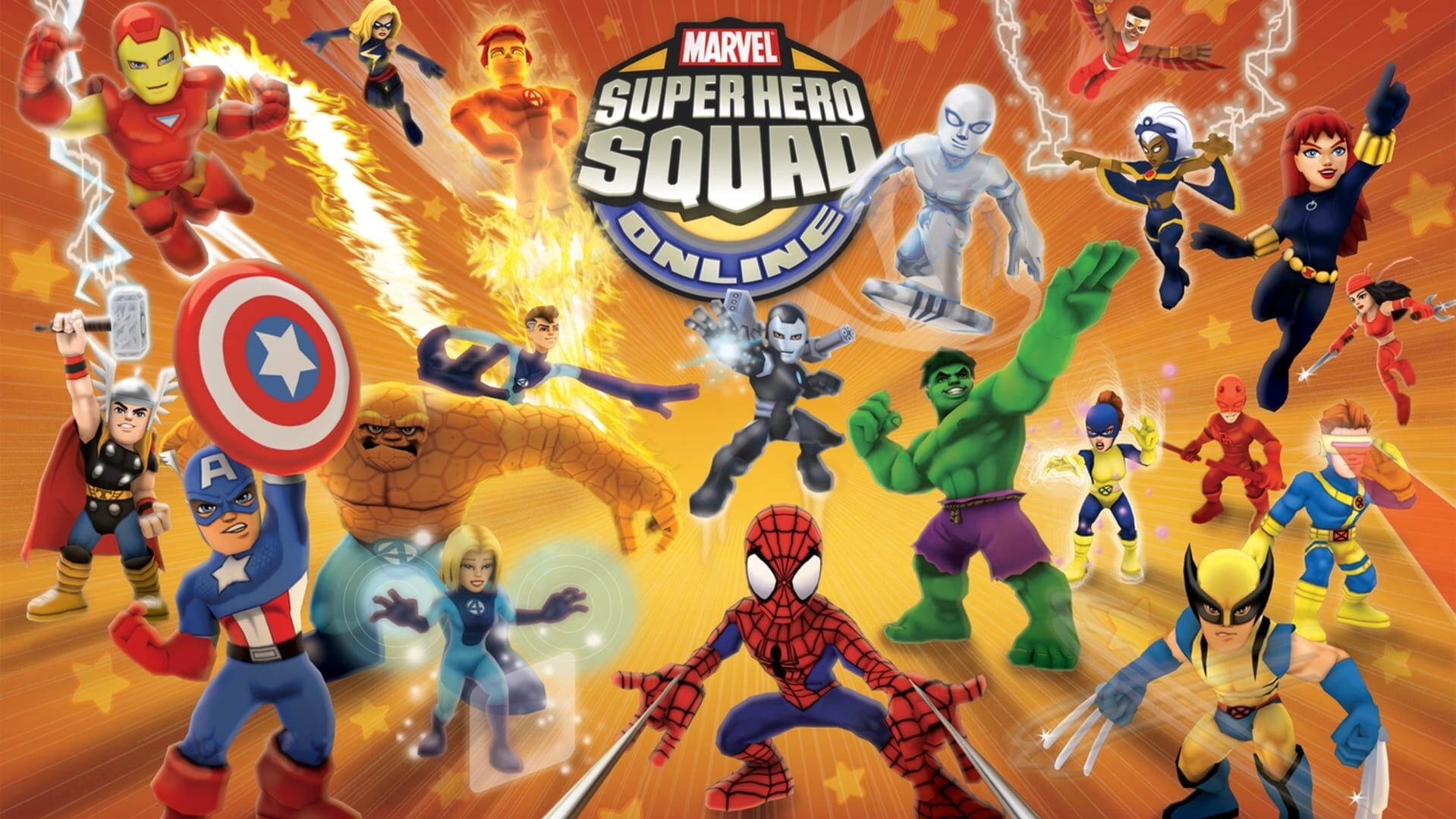Illustration de Marvel Super Hero Squad Online