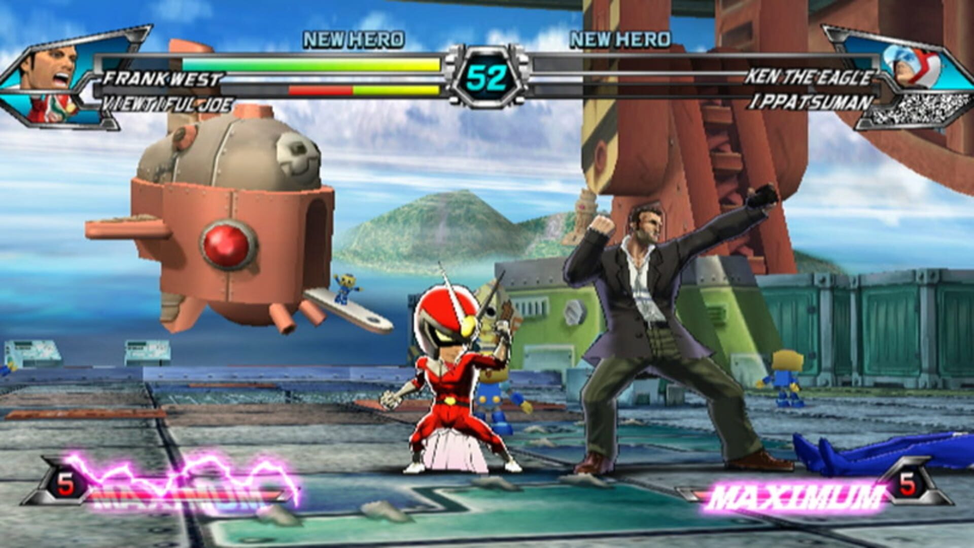 Illustration de Tatsunoko vs. Capcom: Ultimate All Stars